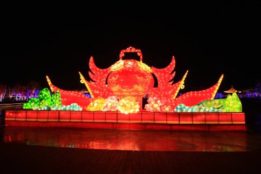 Çin bayramı feneri. 