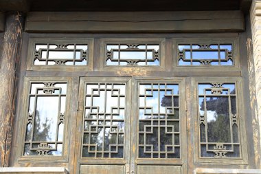 Antik Çin mimarisinin pencereleri