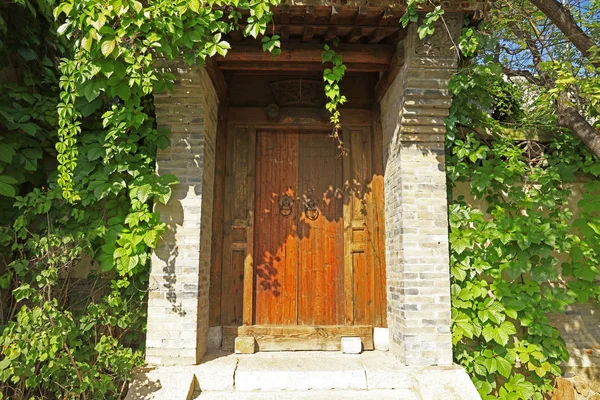 Arquitetura chinesa antiga, close-up — Fotografia de Stock