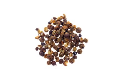 Çin dikenli külleri, beyaz arka plan