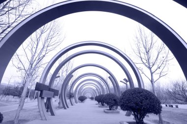 çelik yapı yapım aşamasında