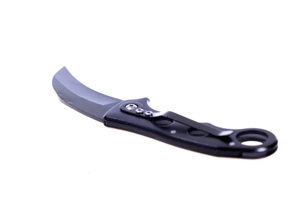 Cuchillo plegable de acero inoxidable — Foto de Stock