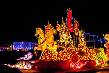 Çin bayramı feneri. 