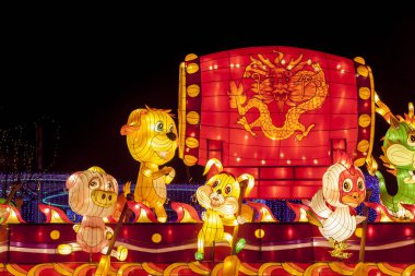 Çin bayramı feneri. 