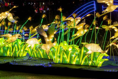 Çin bayramı feneri. 