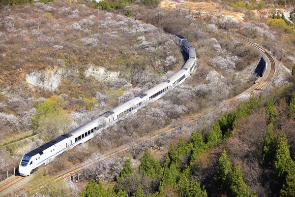 El tren en marcha —  Fotos de Stock