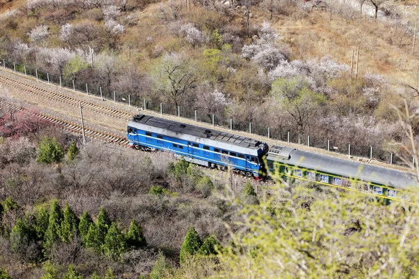 El tren en marcha , —  Fotos de Stock