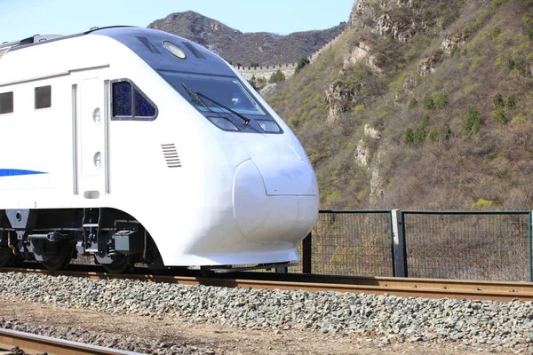 El tren en marcha , —  Fotos de Stock