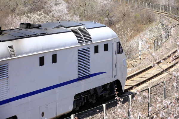 El tren en marcha , —  Fotos de Stock