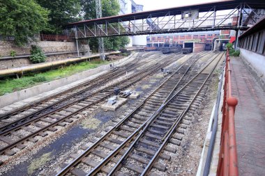 Freight train tracks