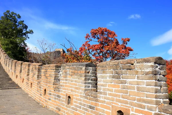 Wielki Mur jesienią — Zdjęcie stockowe