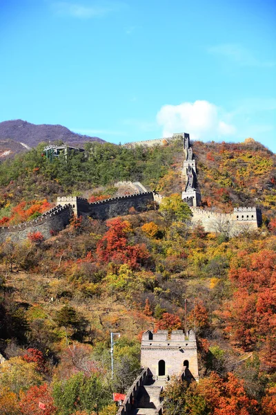 Den stora muren på hösten — Stockfoto