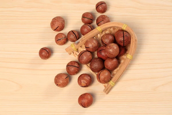 Macadamia καρύδια — Φωτογραφία Αρχείου