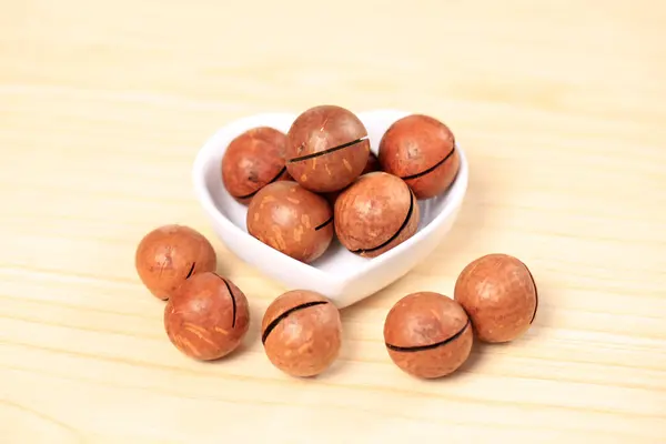 Macadamia καρύδια — Φωτογραφία Αρχείου