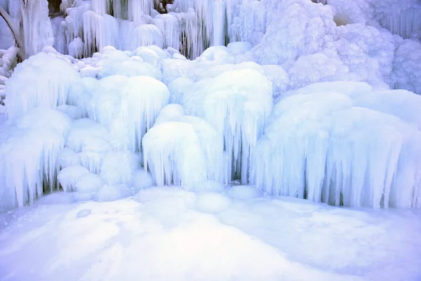 Ice waterfall — Stock Photo, Image