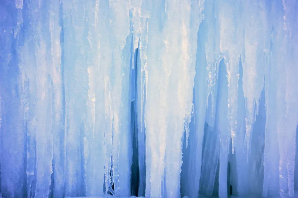 冰瀑布 — 图库照片
