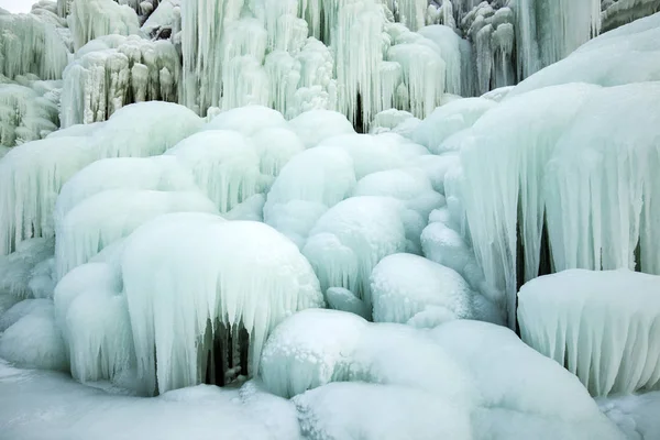 Ice waterfall — Stock Photo, Image