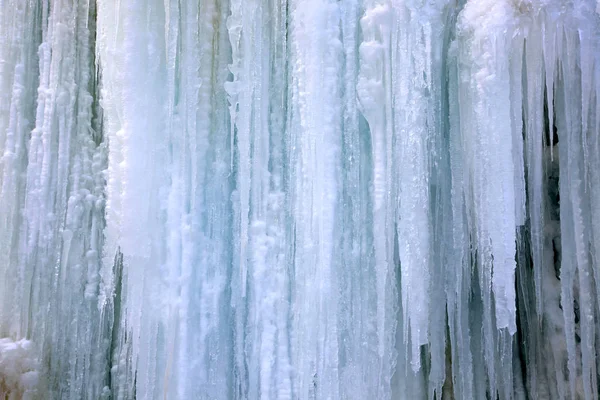 Ice waterfall — Stock Photo, Image