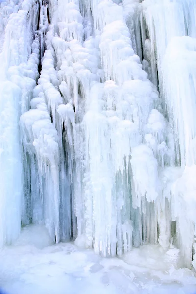 Ice waterfall — Stock Photo, Image