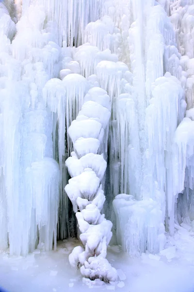 Ice waterfall — Stock Photo, Image