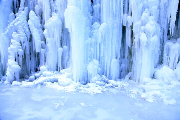 Cascata di ghiaccio — Foto Stock