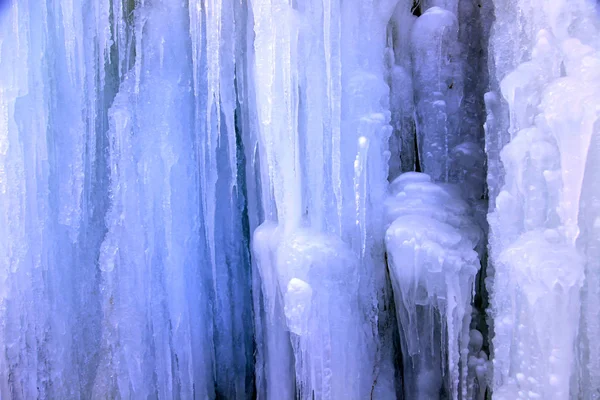 Ice waterfall — Stock Photo, Image