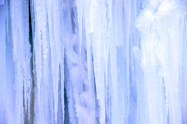 Ледяной водопад — стоковое фото
