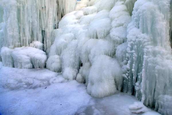 Eiswasserfall — Stockfoto