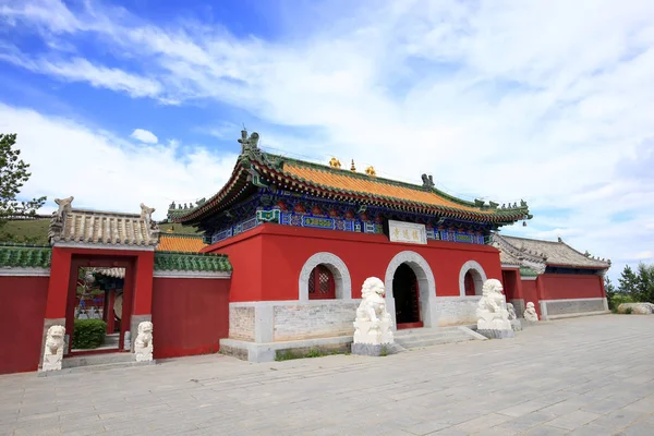 Edificio de templos chinos — Foto de Stock