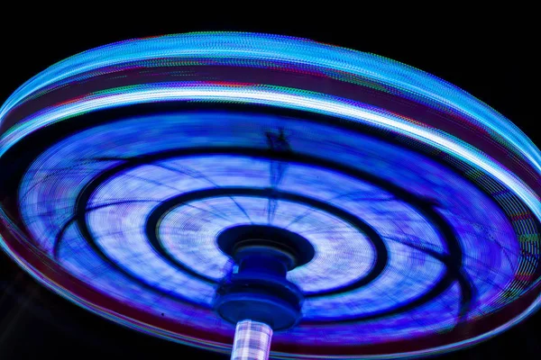 Rotating colored lights — Stockfoto