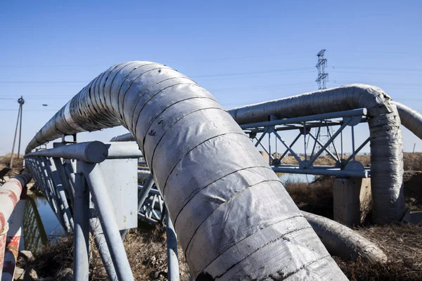 Oil pipeline — Stock Photo, Image