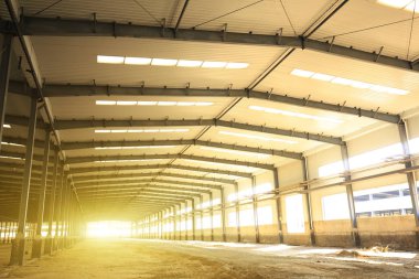 Fabrika atölyesi, çelik yapı