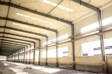 Fabrika atölyesi, çelik yapı