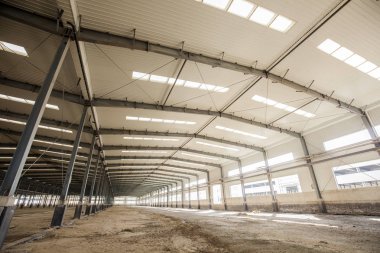 Fabrika atölyesi, çelik yapı