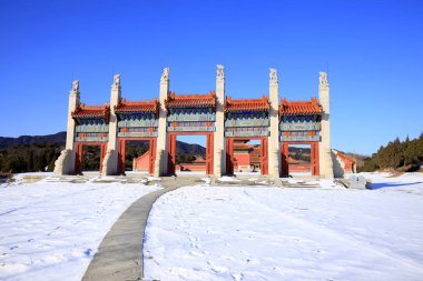 Çin antik taş kemer