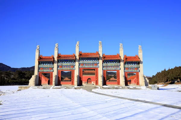 Östra kungliga gravar Qingdynastin — Stockfoto