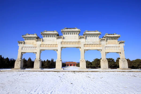 Arco de piedra antigua china — Foto de Stock