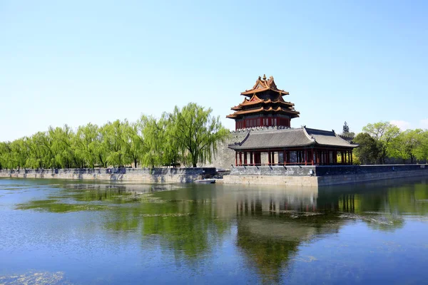The Forbidden City turrets — Stock Photo, Image