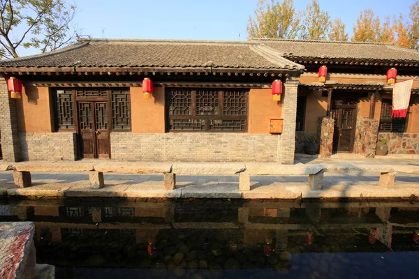 Les anciennes maisons rurales chinoises — Photo