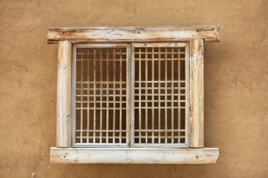 Eski Çin kır evleri.