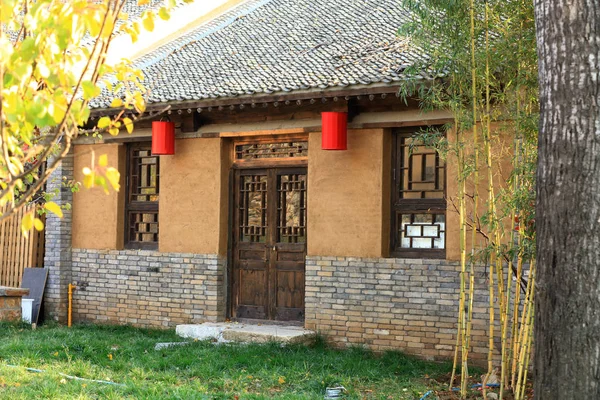 Las antiguas casas rurales chinas — Foto de Stock