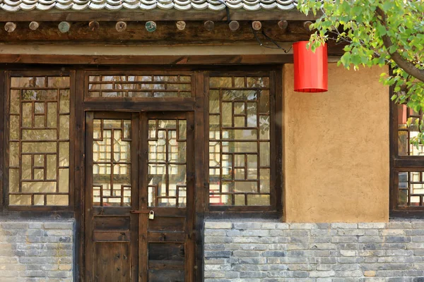 Az ősi kínai vidéki házak. — Stock Fotó