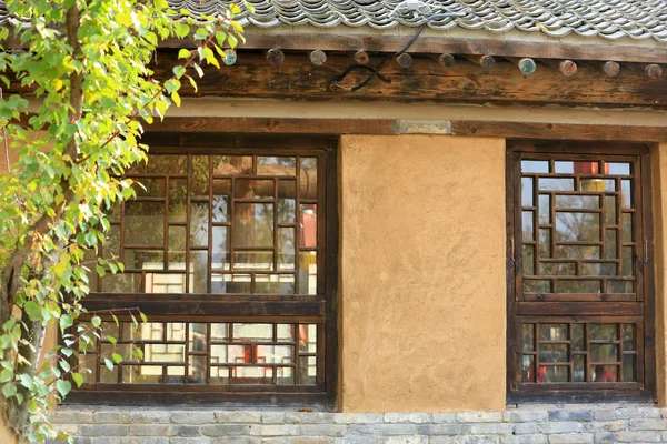 Les anciennes maisons rurales chinoises — Photo