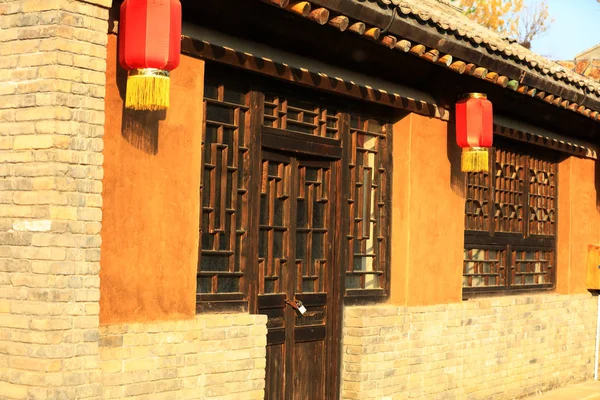 Les anciennes maisons rurales chinoises — Photo