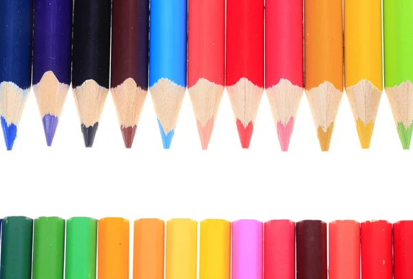 カラー鉛筆、クローズアップショット — ストック写真