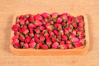 Gül çayı, yakın çekim.