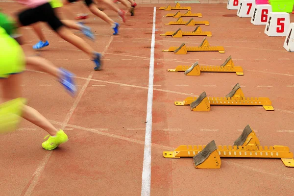 Début de sprint Montréal.Jeux de sport — Photo