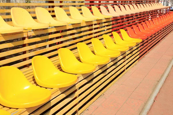Les chaises du stade — Photo
