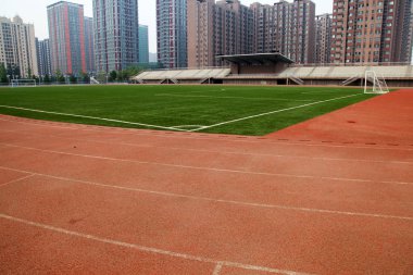 Spor zemin, yakın çekim.