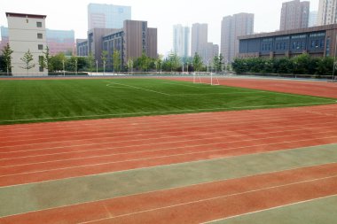 Spor zemin, yakın çekim.